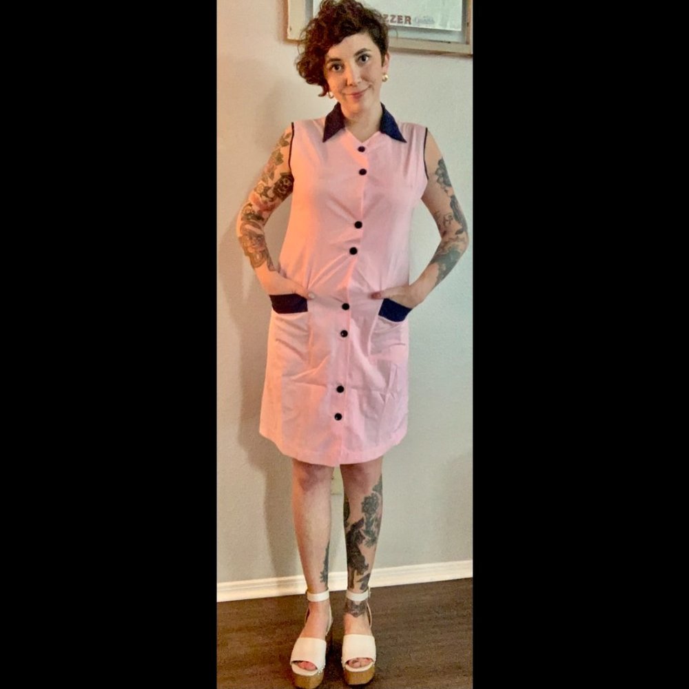 Cute Vintage Mini Dress